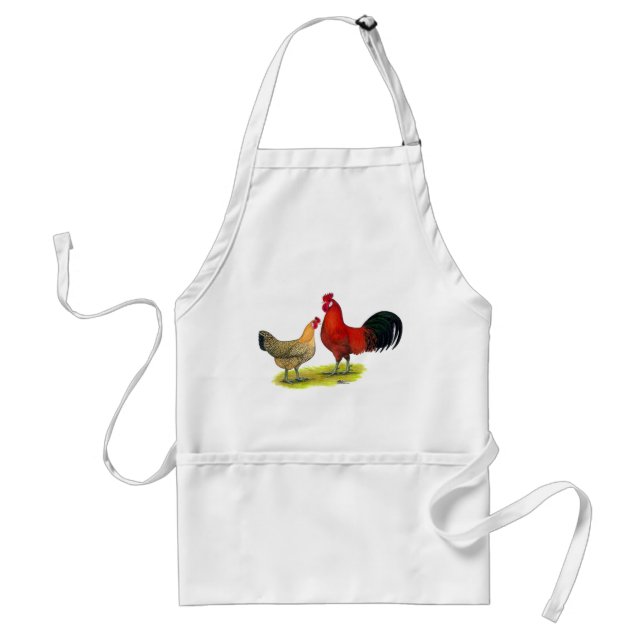 Sicilian Buttercup Chickens Standard Apron (Front)