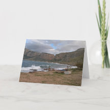 Sicilian coast card. Blank for your own message.