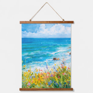 Sicilian Coast Hanging Tapestry