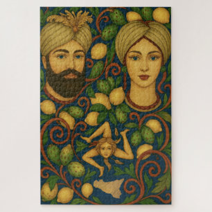 Sicilian Design  Jigsaw Puzzle