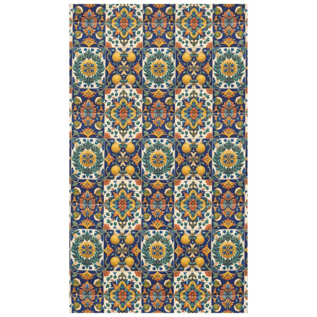 Sicilian Design  Tablecloth (Front)