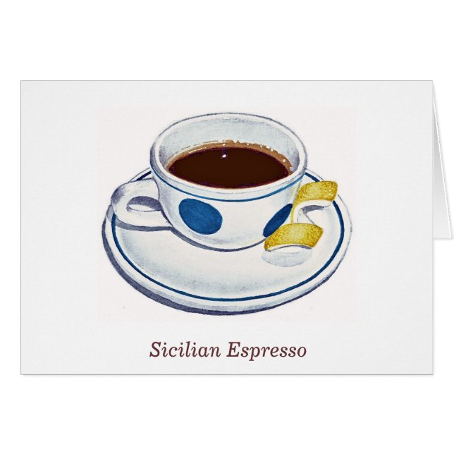 Sicilian Espresso (Front Horizontal)