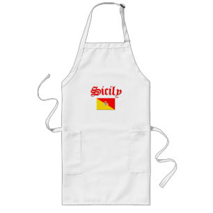 Sicilian Flag 2 Long Apron