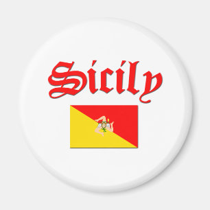 Sicilian Flag 2 Magnet