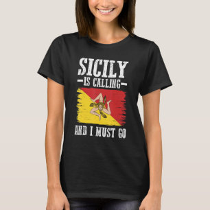 Sicilian Flag Sicily T-Shirt