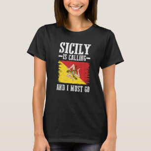 Sicilian Flag Sicily T-Shirt