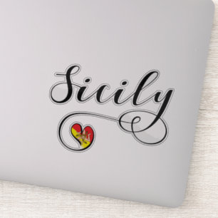 Sicilian Heart Flag, Sicily