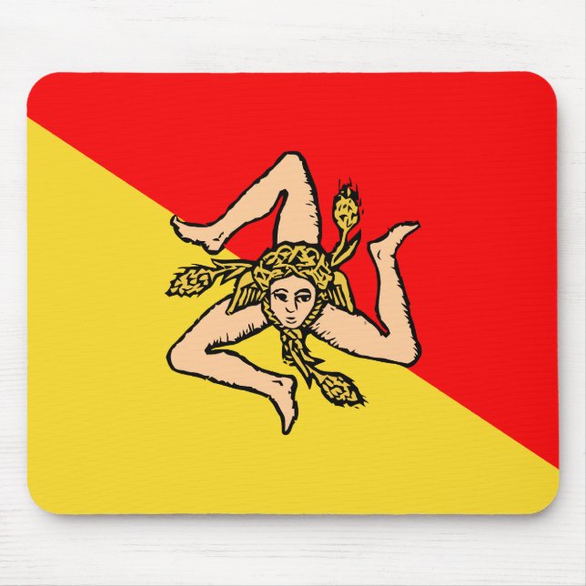 Sicilian, Italy Mouse Pad (Front)