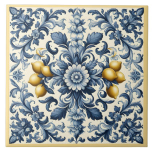 Sicilian Lemons  Ceramic Tile
