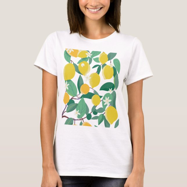 Sicilian lemons T-Shirt (Front)