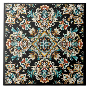 Sicilian pattern  ceramic tile