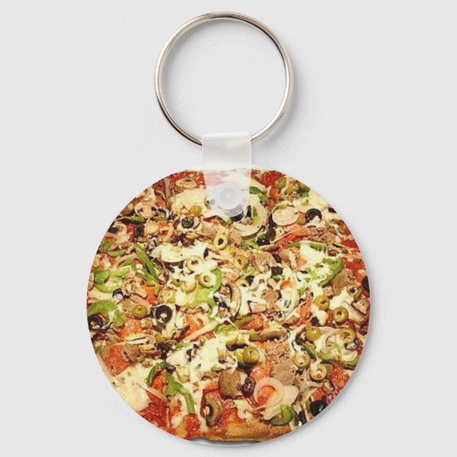 SICILIAN PIZZA PIE KEY RING (Front)