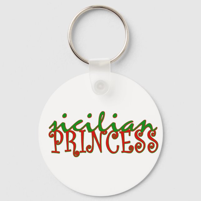 Sicilian Princess Key Ring (Front)