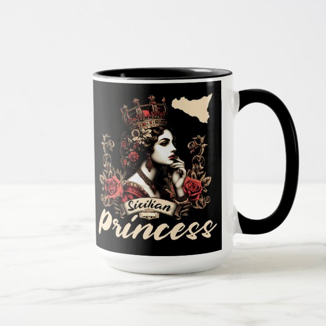 Sicilian Princess  Mug (Right)