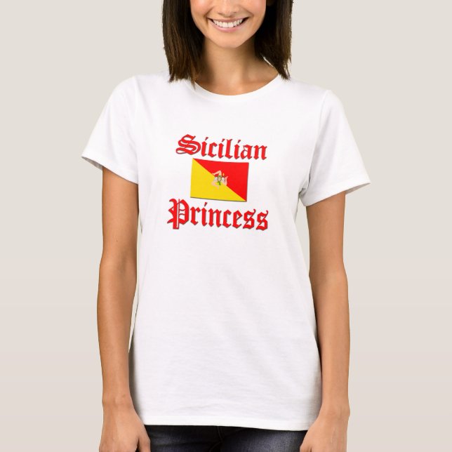 Sicilian Princess T-Shirt (Front)