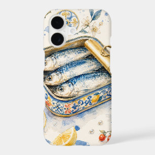 Sicilian Sardine Watercolor Art