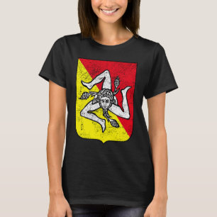 Sicilian Souvenir Italy 2022 Men Women Kids T-Shirt