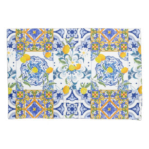 Sicilian style,summer art   pillowcase
