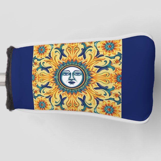 Sicilian Sun Face Putter Cover (Front)