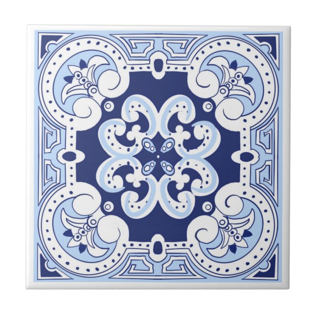 Sicilian tiles,majolica tile (Front)