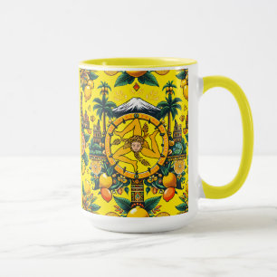 Sicilian Trinacria Design  Mug