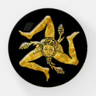 Sicilian Trinacria in Gold 