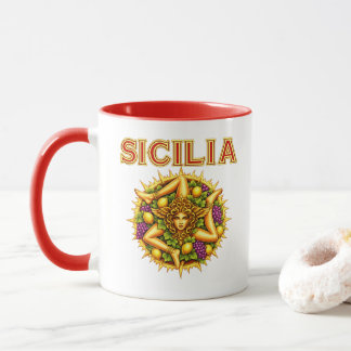 Sicilian Trinacria  Mug