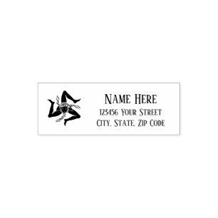Sicilian Trinacria Self-inking Stamp