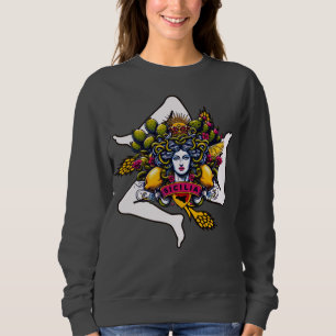 Sicilian Trinacria Sweatshirt