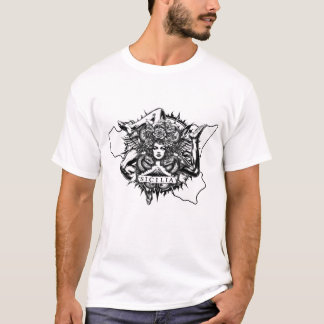 Sicilian Trinacria Tattoo Style T-Shirt