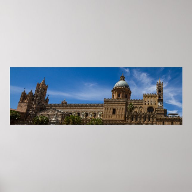 Sicily - Cathedral of Palermo poster (Front)