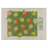 Sicily Citrus Wall Art | Italian Orange & Lemon 