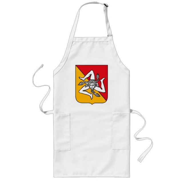 Sicily Coat of Arms Apron (Front)