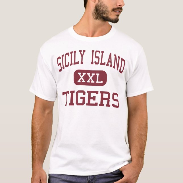 Sicily Island - Tigers - High - Sicily Island T-Shirt (Front)