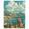 Sicily Italy Travel Art Vintage