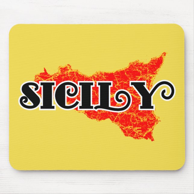 Sicily Mouse Pad (Front)