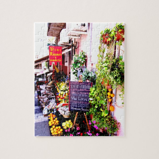 Sicily Streetscene Puzzle (Vertical)