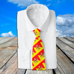 Sicily Ties, fashion Sicilian Flag, business Tie<br><div class="desc">Neck Tie: Patriotic Sicilian Flag fashion and Sicily business design - love my country,  office wear,  travel,  national patriots / sports fans</div>