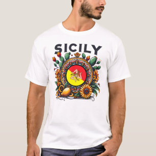 Sicily Trinacria Sicilian T-Shirt