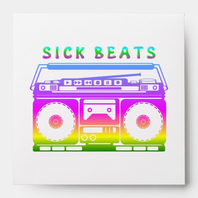 Sick Beats 1980'S Stereo Envelopes (Front)