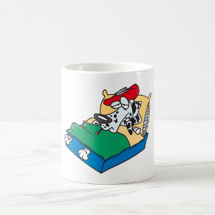 Sick Dog In Bed Coffee Mug