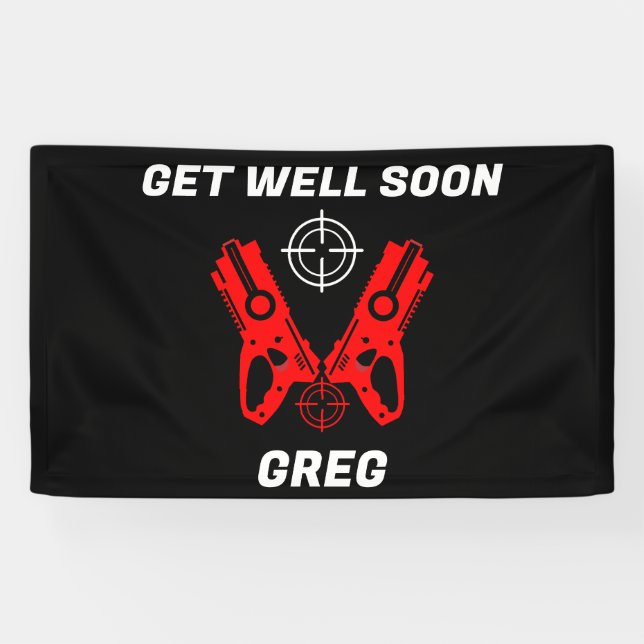 Sick Kid Super Hero Banner (Horizontal)