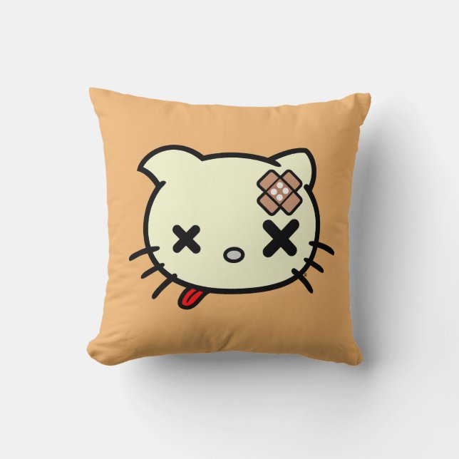 Sick Kitty Cushion (Front)