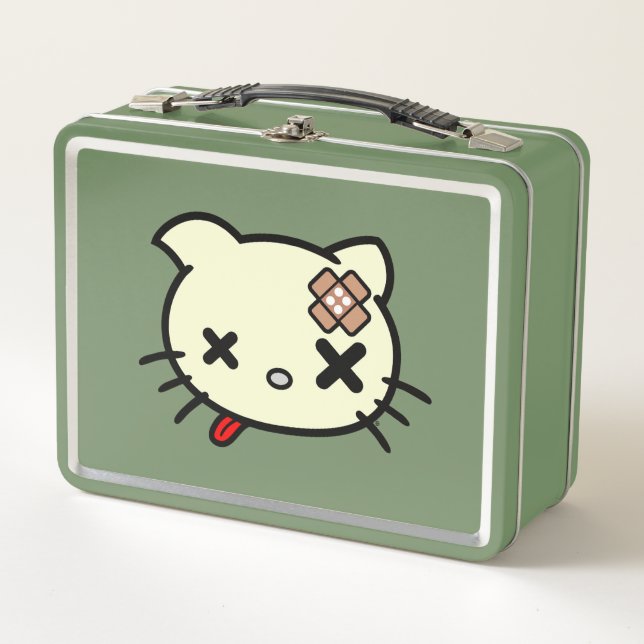Sick Kitty Metal Lunch Box (Front)