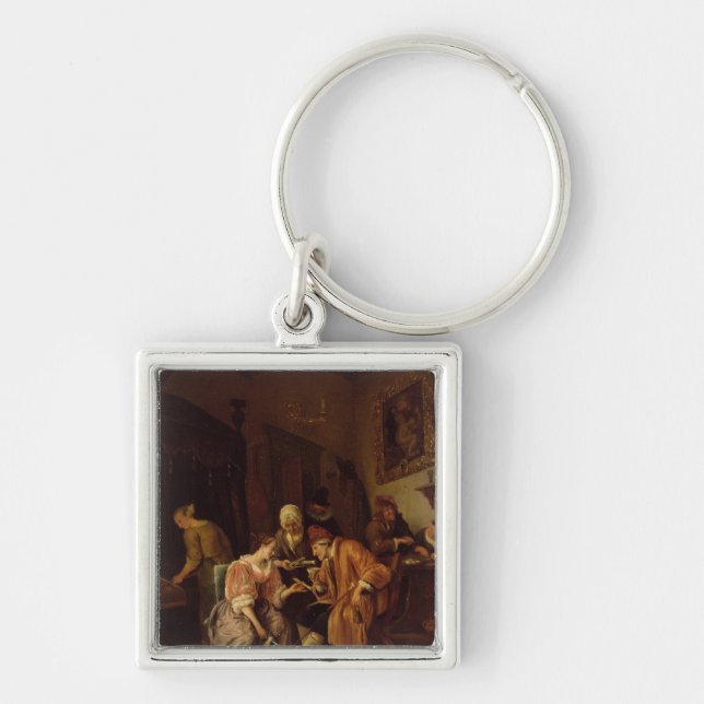 Sick old Man Key Ring (Front)