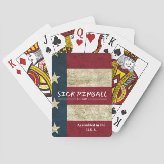 Sick Pinball Est. 2023 Playing Cards