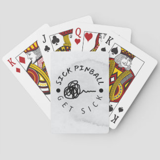 Sick Pinball Playing Cards