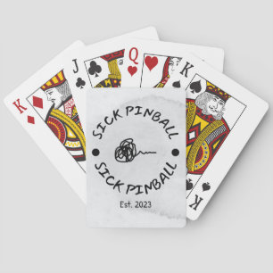 Sick Pinball Playing Cards