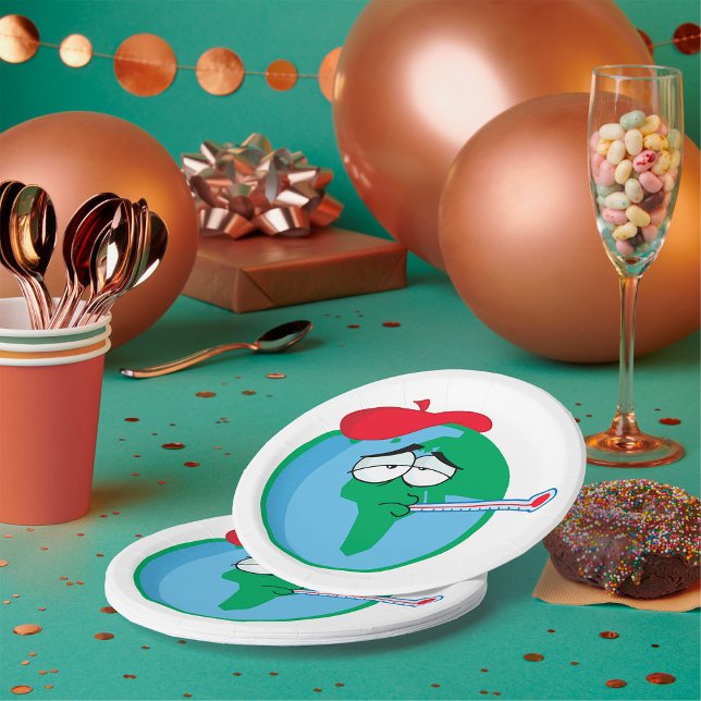 Sick Planet Paper Plate (Creator Uploaded)