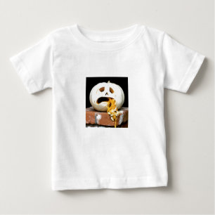 Sick Pumpkin Baby Shirt - "Barfy"